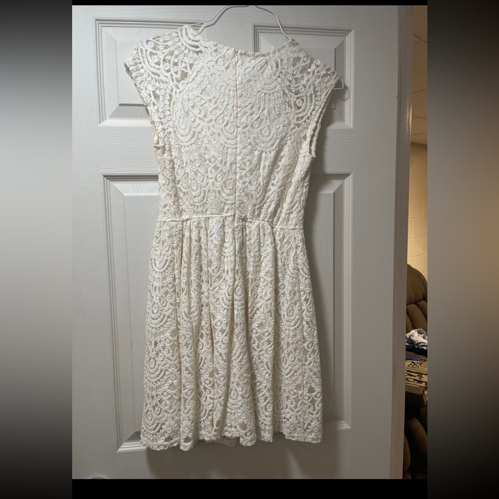 Altar’d State White Lace Dress